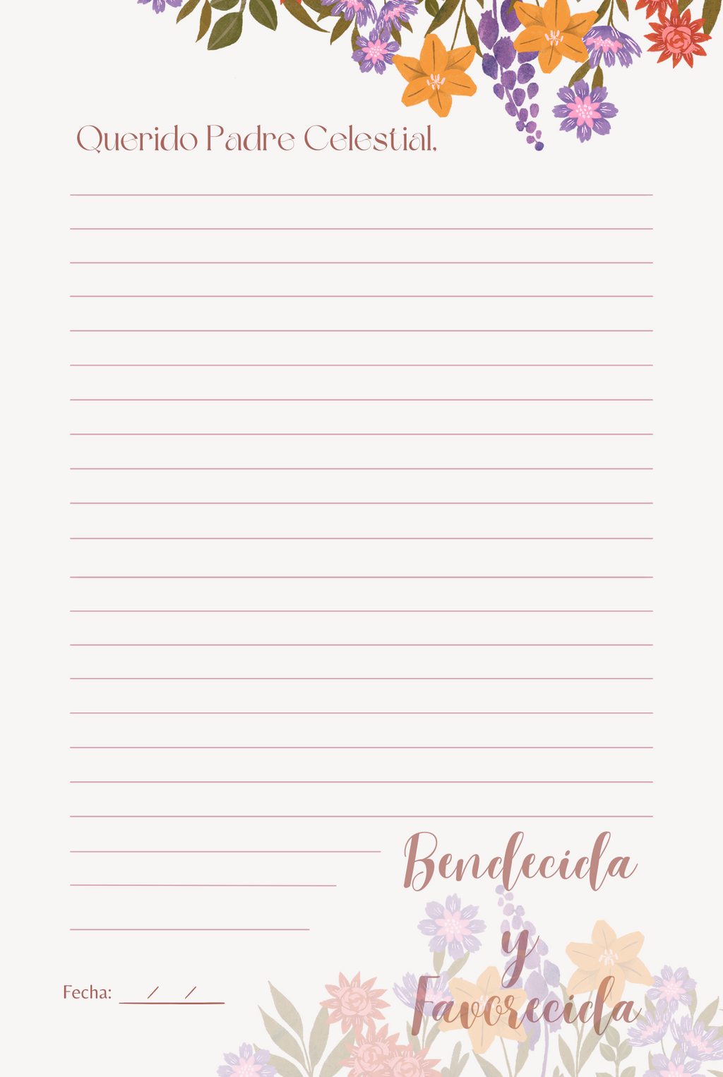 Diario de Oración: Hija del Altísimo