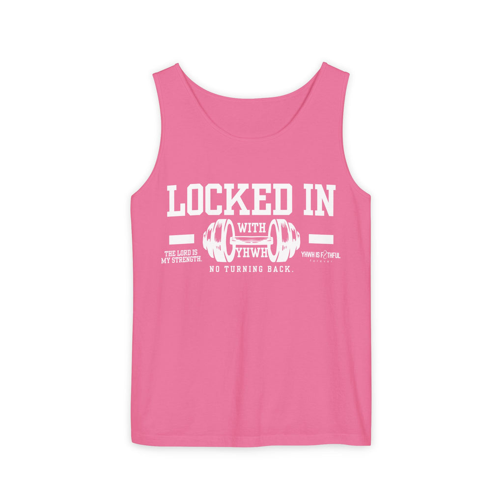 Locked in with Yahweh Official Tank Top