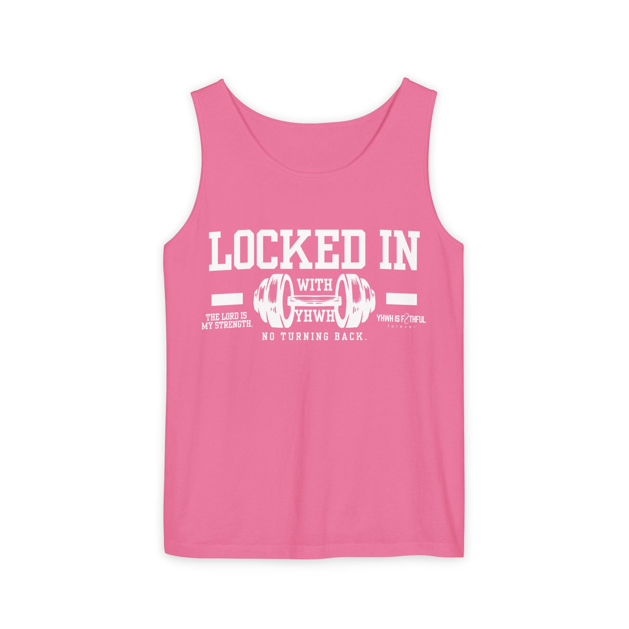 Locked in with Yahweh Official Tank Top