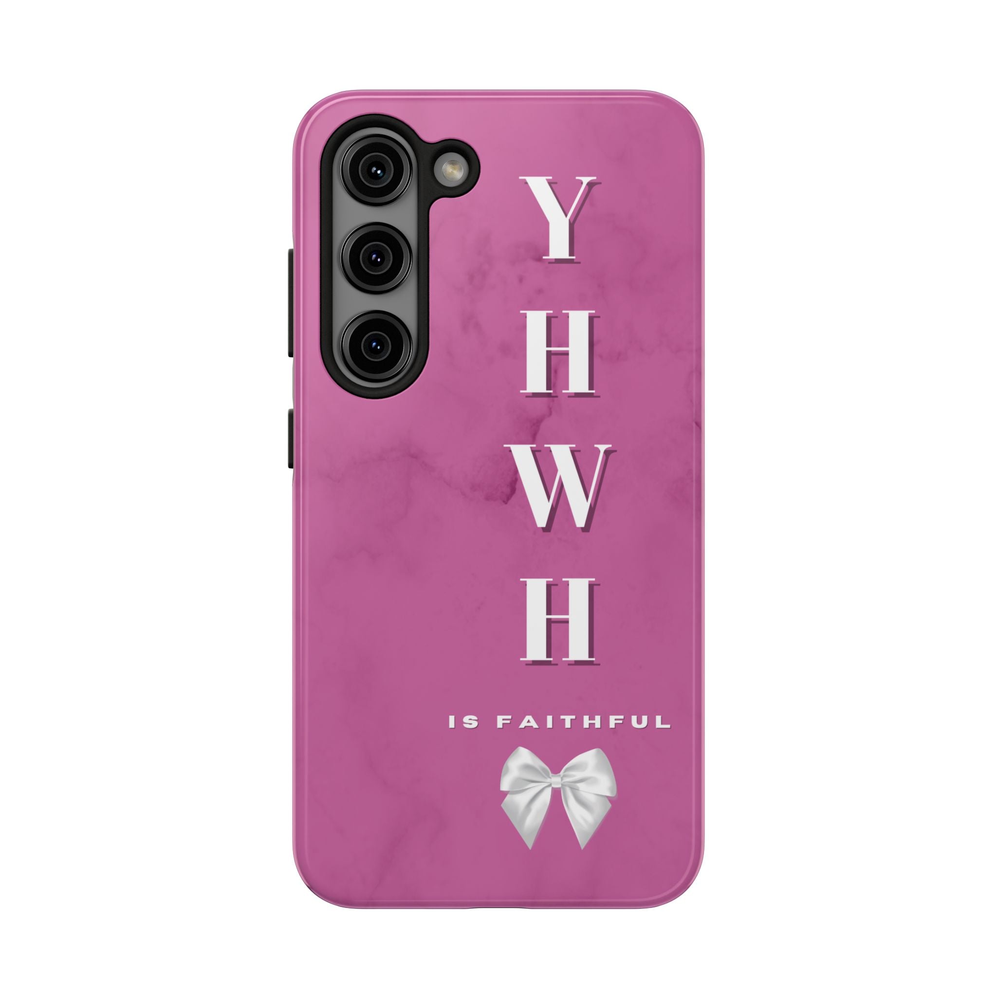 The Pink Yahweh is Faithful Phone Case (Non-MagSafe)