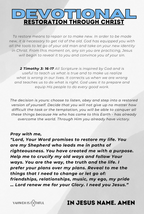 Prayer Journal for Men: A Redeemed Man of God: Restored, Purposeful, and Necessary