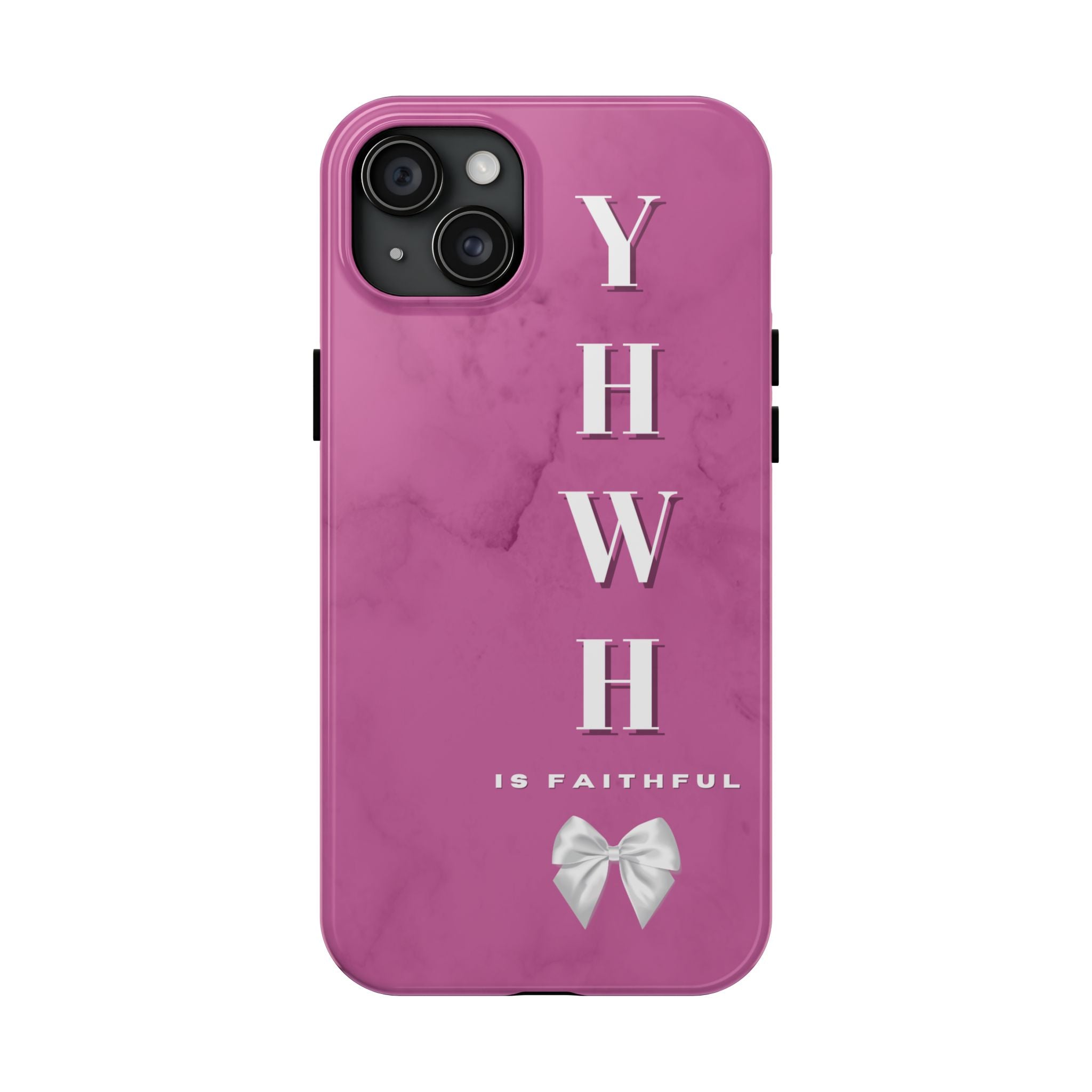 The Pink Yahweh is Faithful Phone Case (Non-MagSafe)