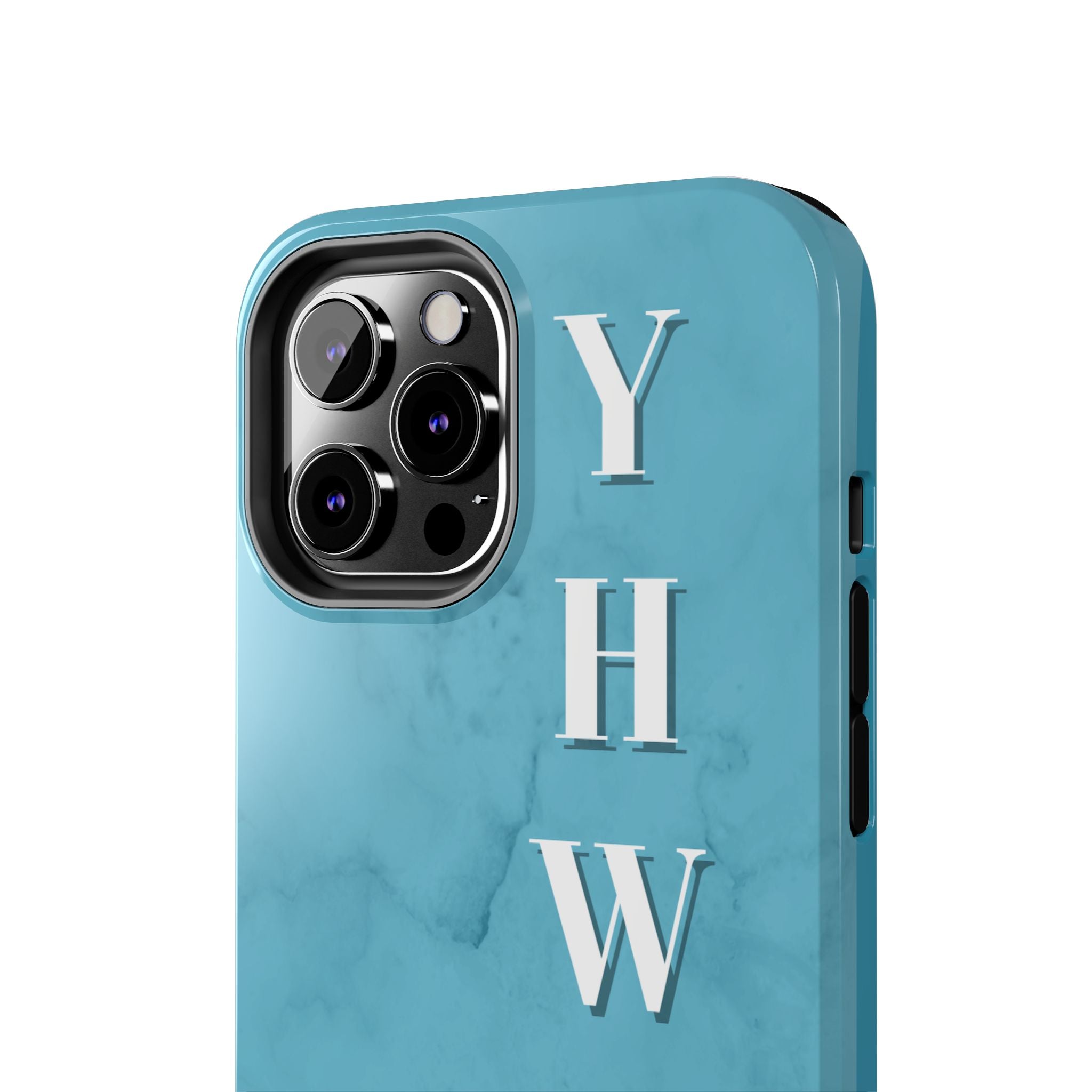 The Turquoise Yahweh is Faithful Phone Case (Non-MagSafe)