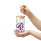 In My Holy Girly Era Sipper Glass – 16oz Glass Cup
