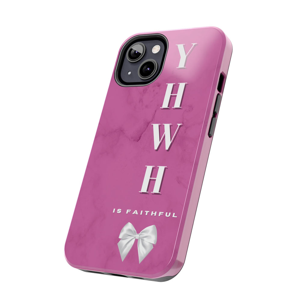 The Pink Yahweh is Faithful Phone Case (Non-MagSafe)