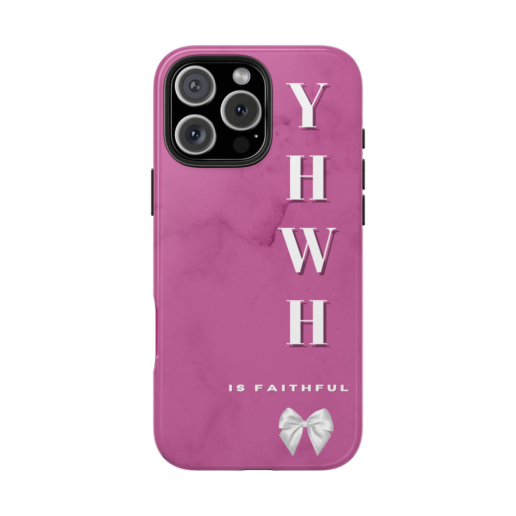 The Pink Yahweh is Faithful Phone Case (Non-MagSafe)