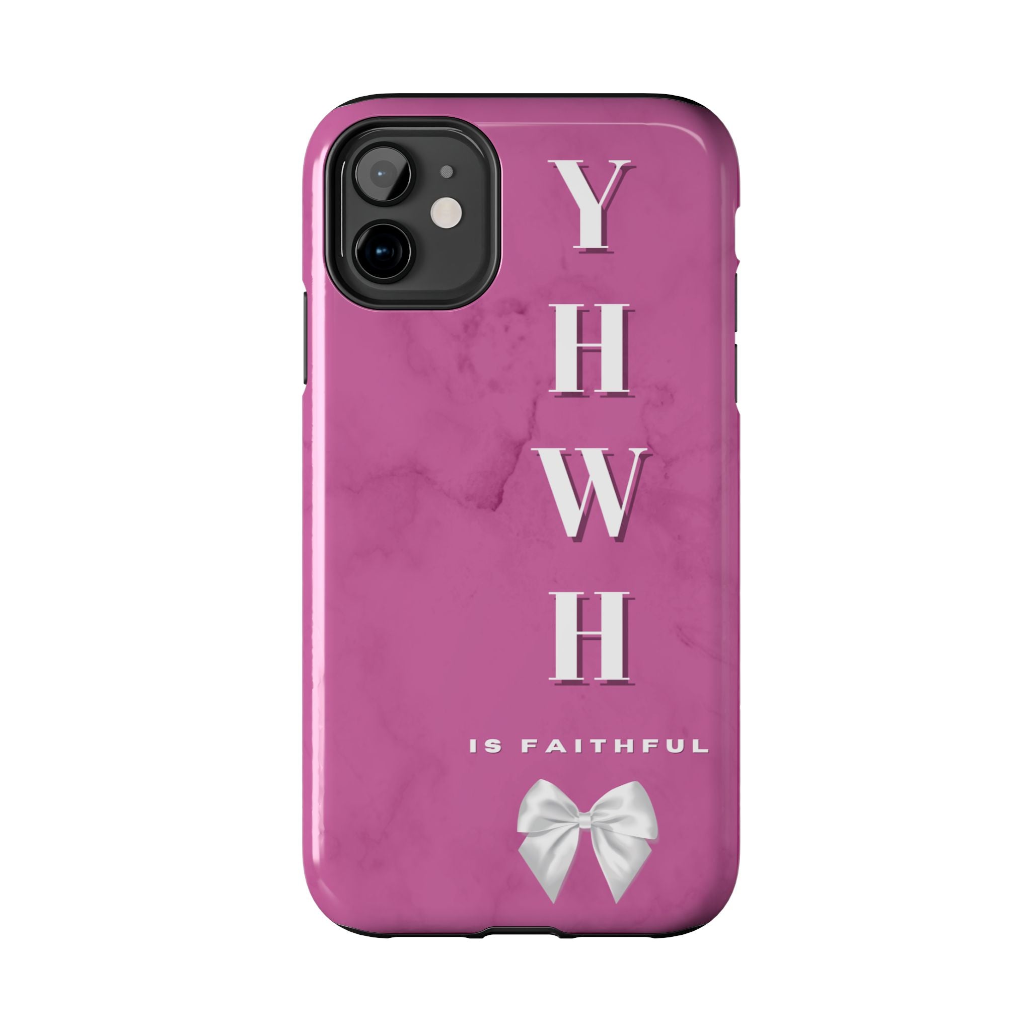The Pink Yahweh is Faithful Phone Case (Non-MagSafe)