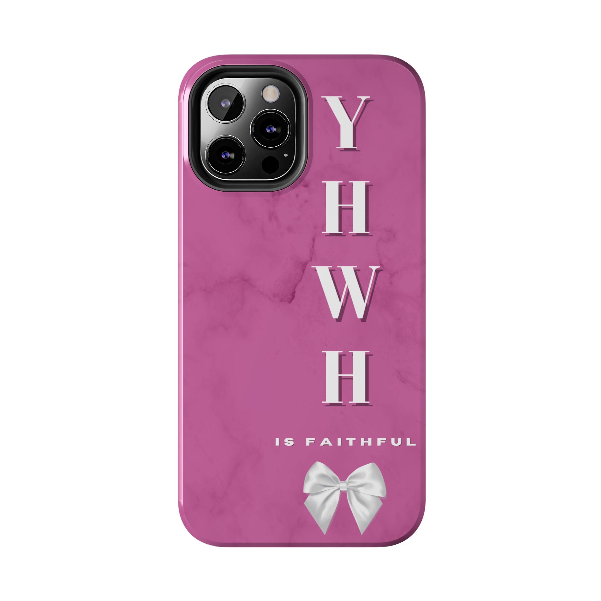 The Pink Yahweh is Faithful Phone Case (Non-MagSafe)