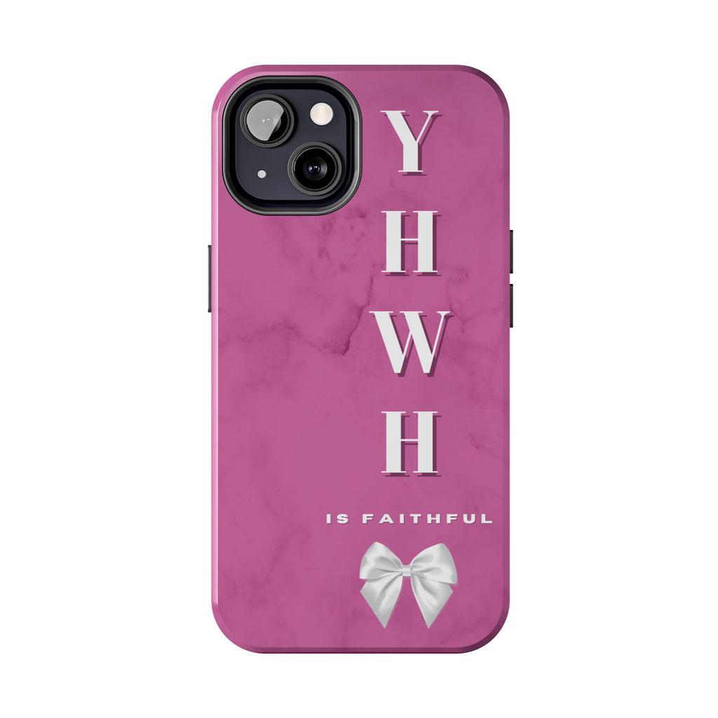 The Pink Yahweh is Faithful Phone Case (Non-MagSafe)