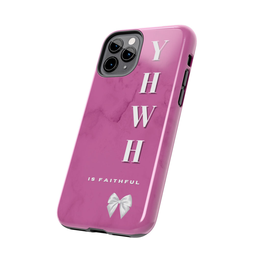 The Pink Yahweh is Faithful Phone Case (Non-MagSafe)