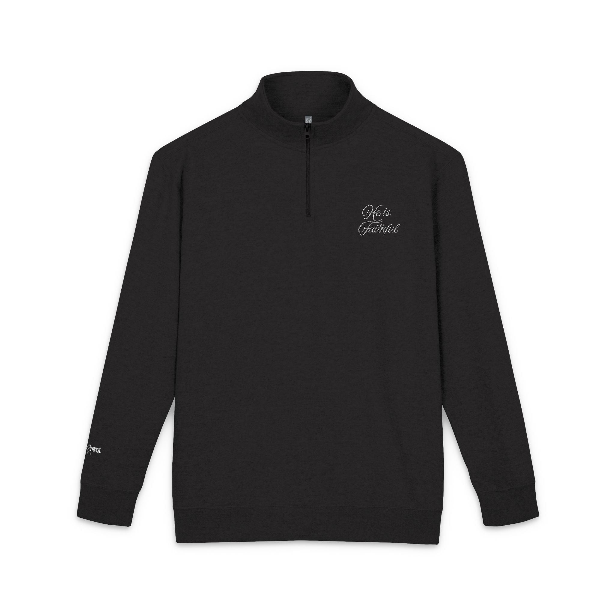 He Is Faithful Quarter Zip