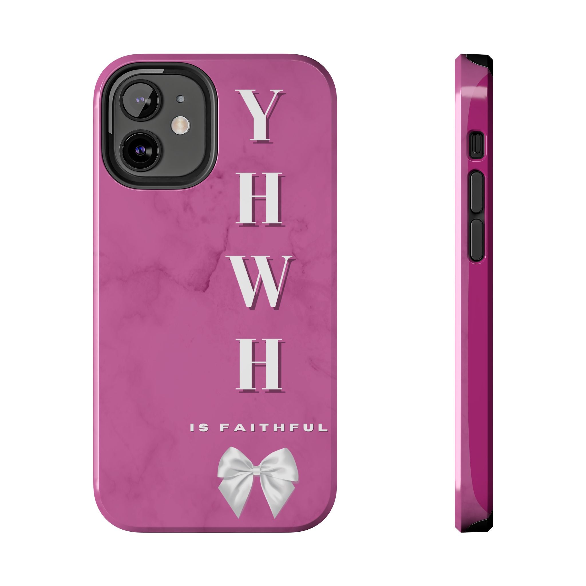 The Pink Yahweh is Faithful Phone Case (Non-MagSafe)