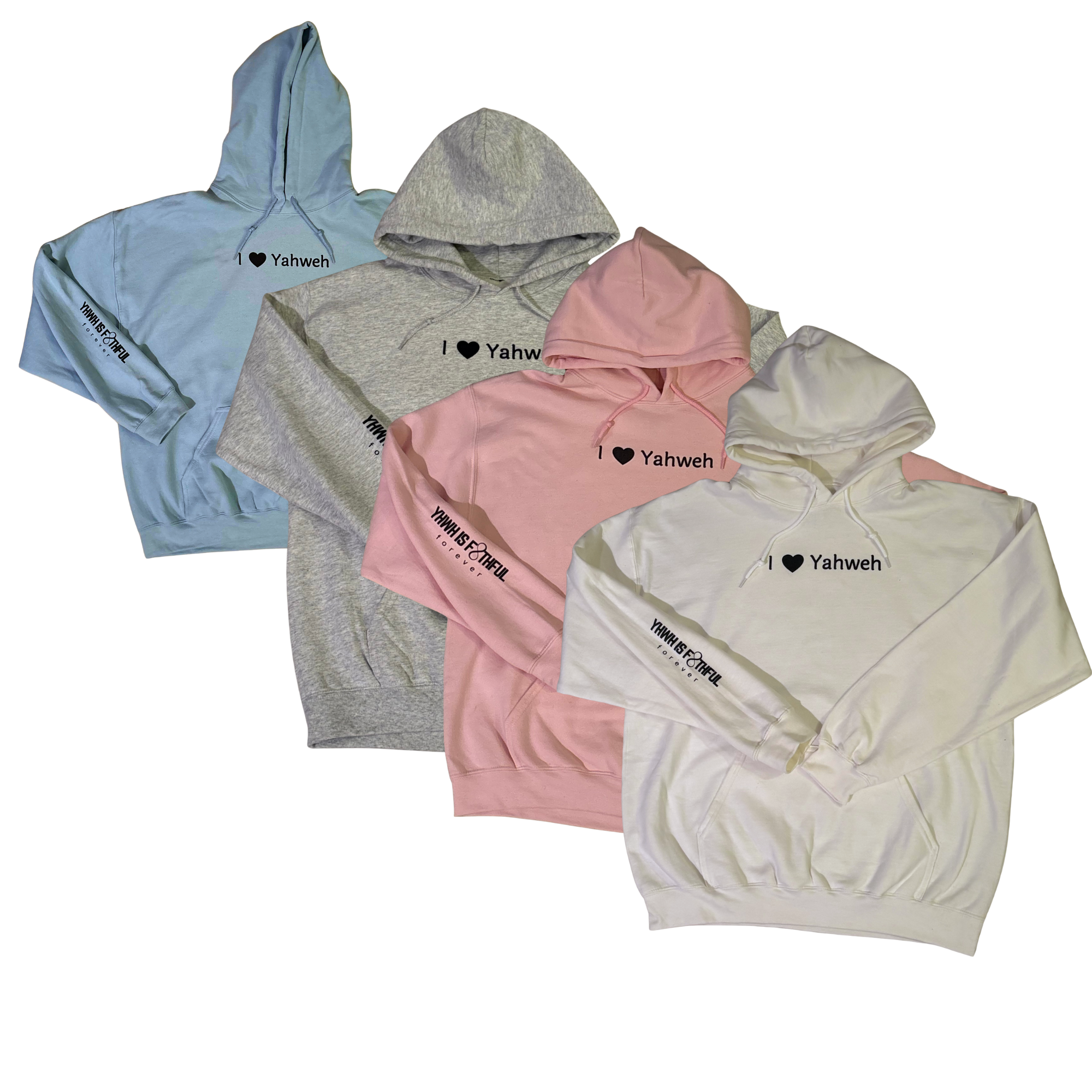 I [Heart] Yahweh Hoodie