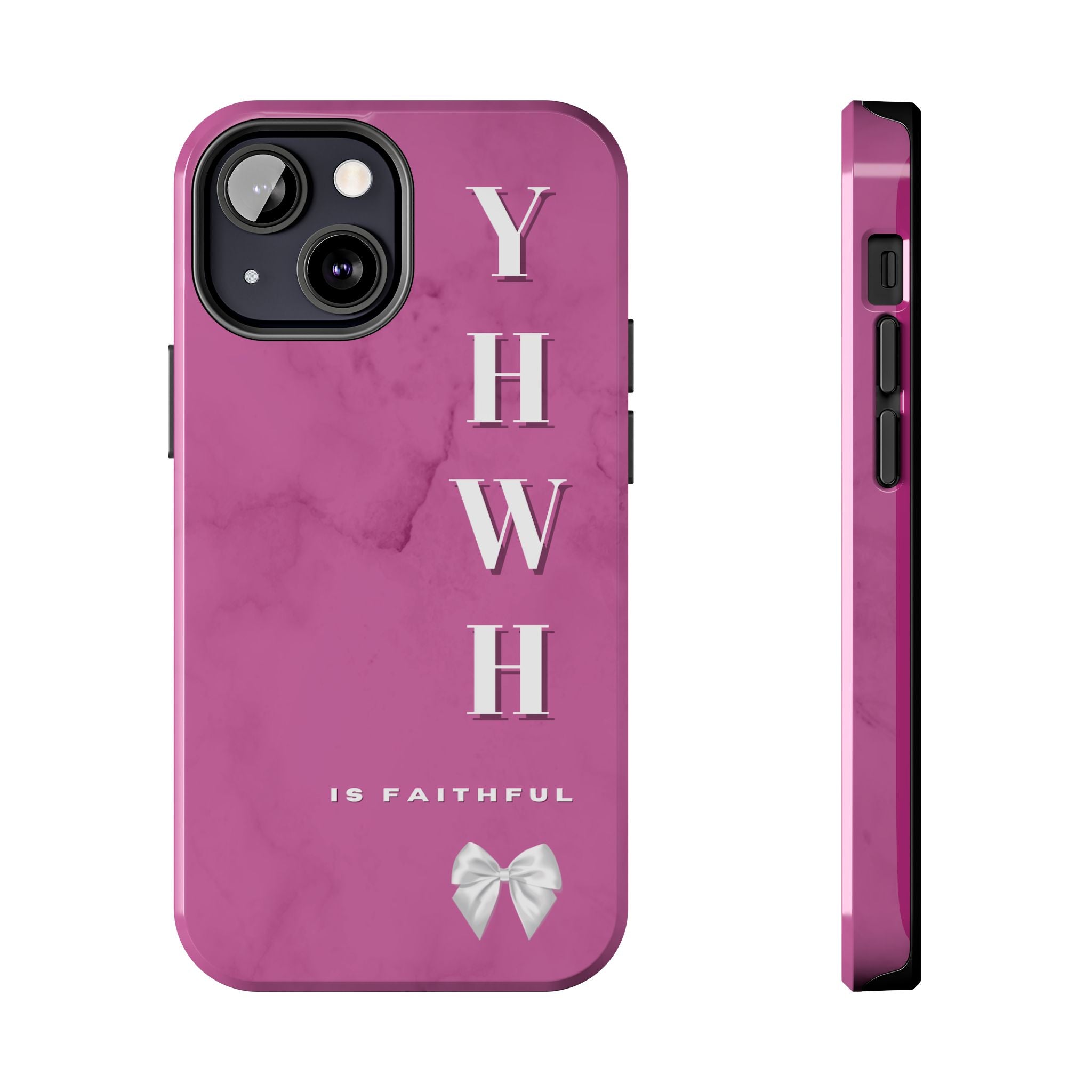 The Pink Yahweh is Faithful Phone Case (Non-MagSafe)