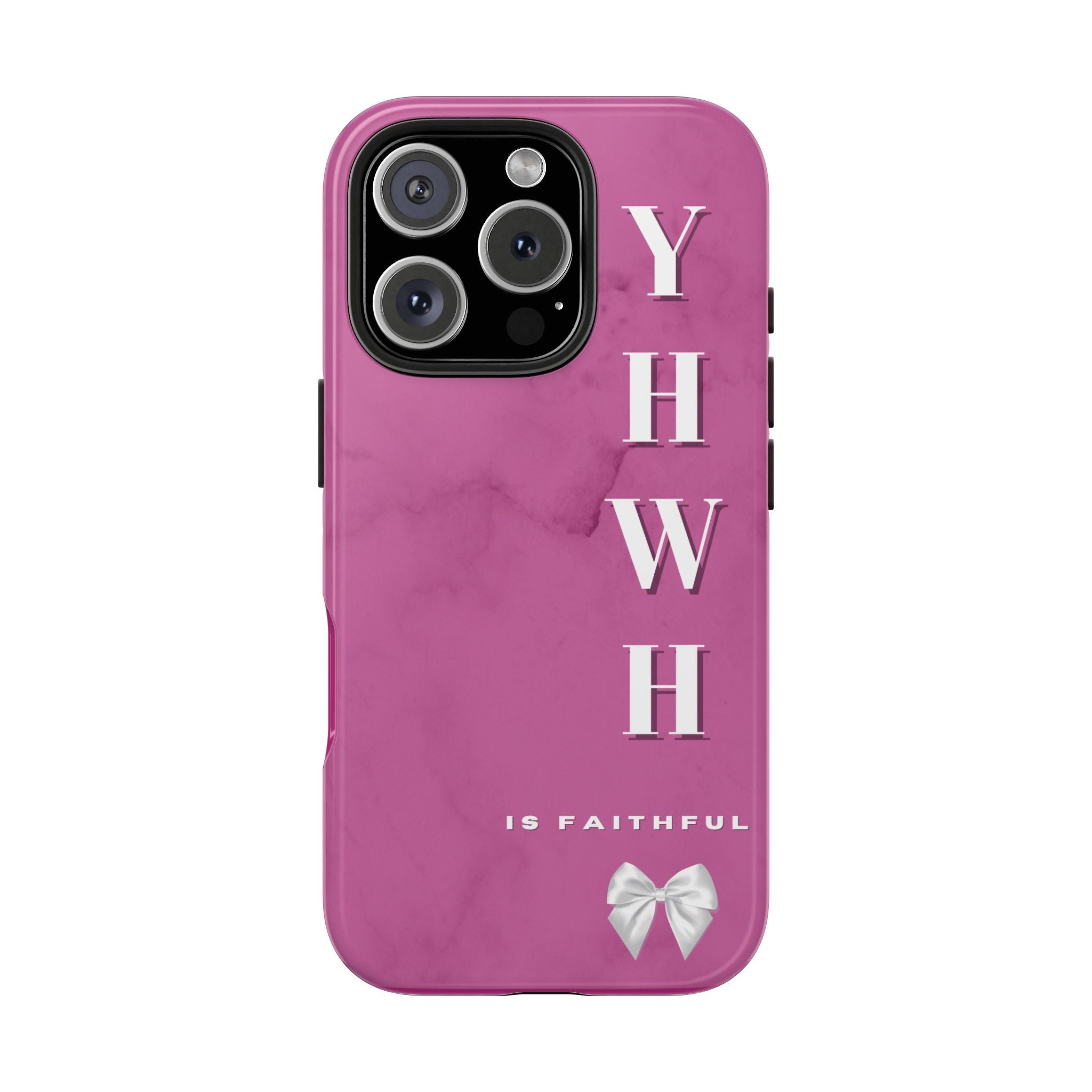 The Pink Yahweh is Faithful Phone Case (Non-MagSafe)