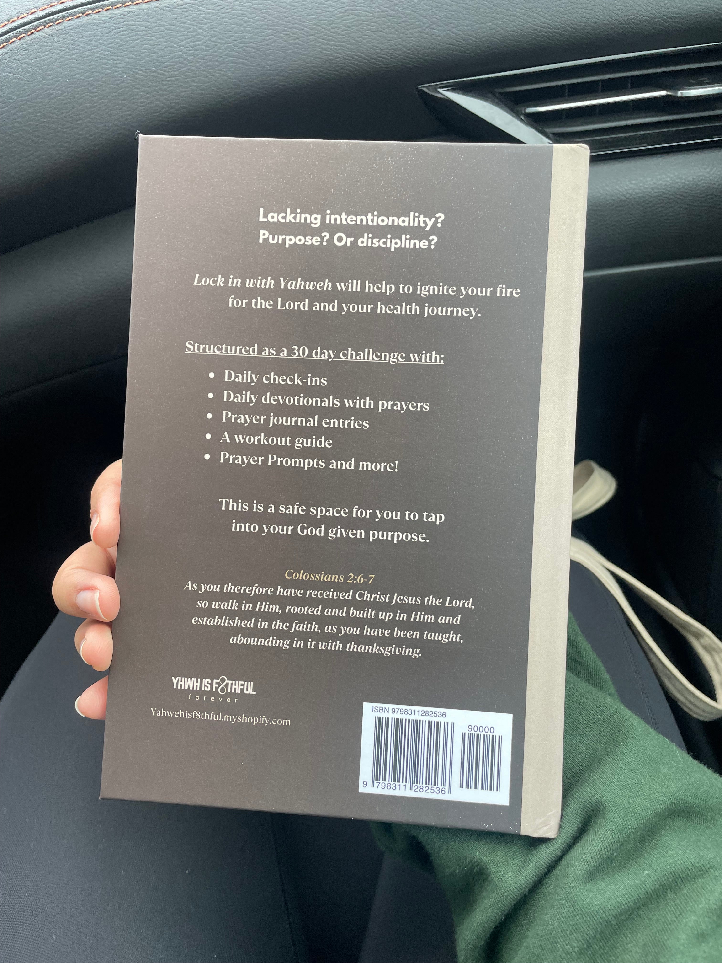 30 Day Journal: Lock in with Yahweh