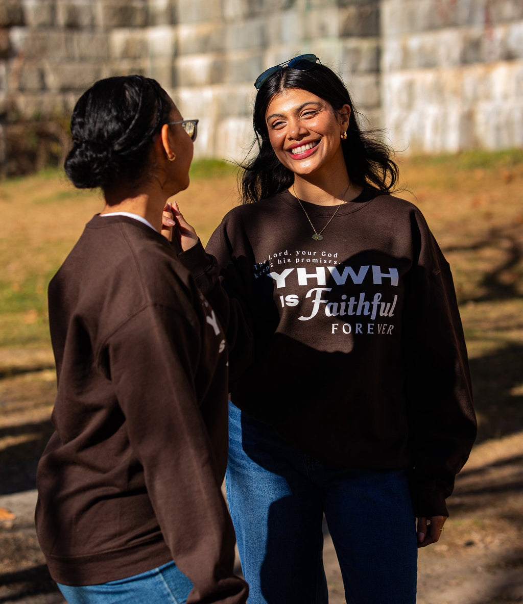 YHWH is Faithful Crewneck