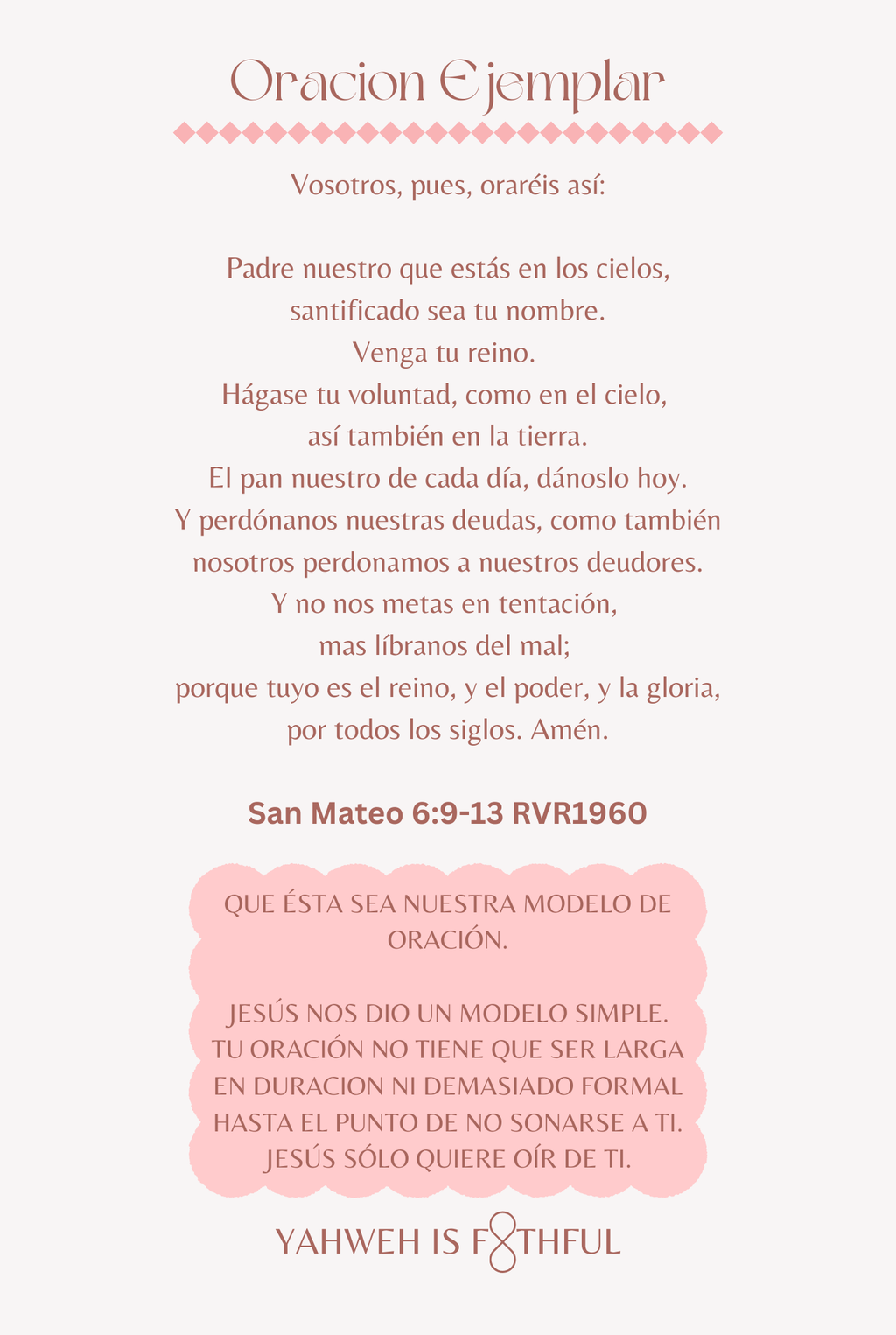 Diario de Oración: Hija del Altísimo