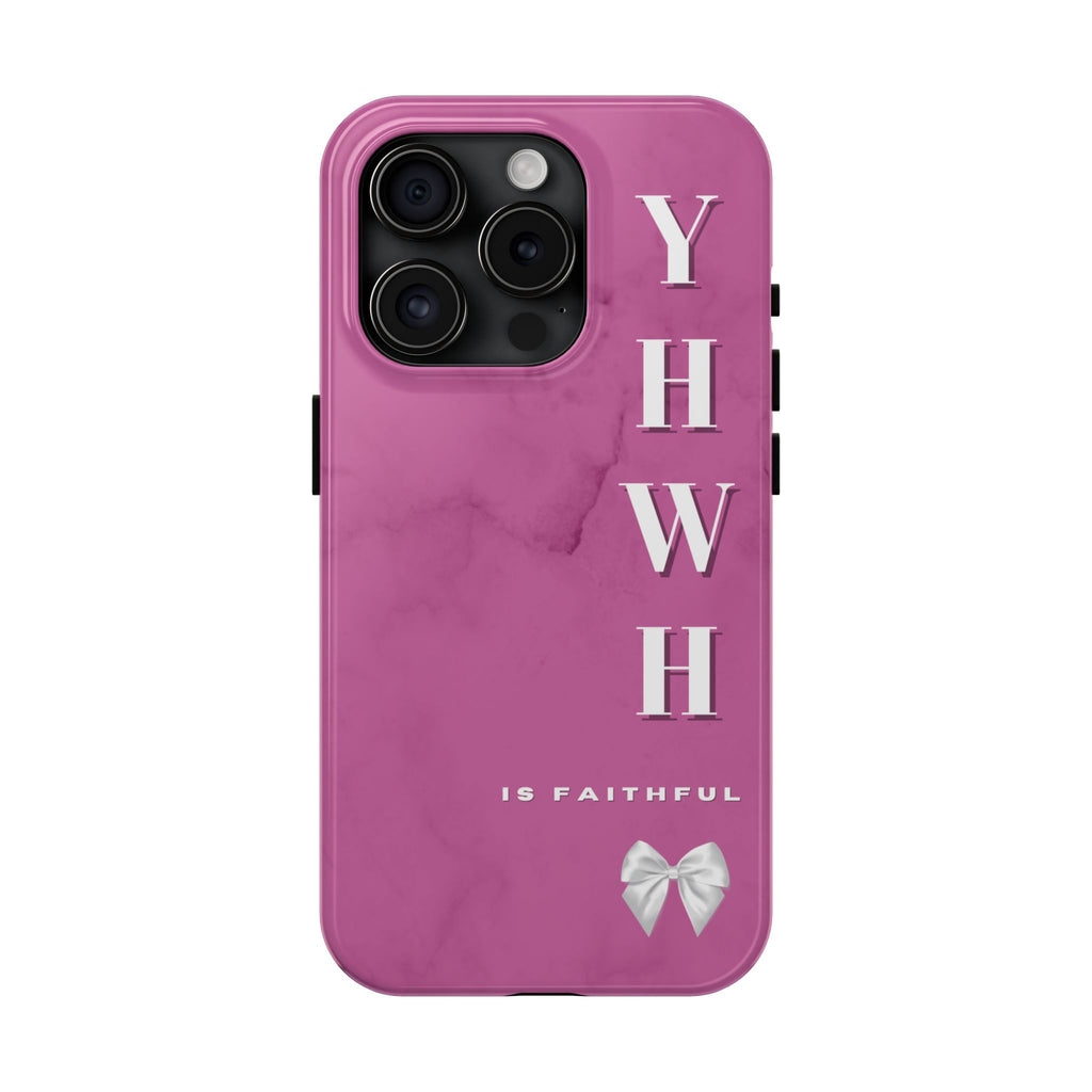 The Pink Yahweh is Faithful Phone Case (Non-MagSafe)