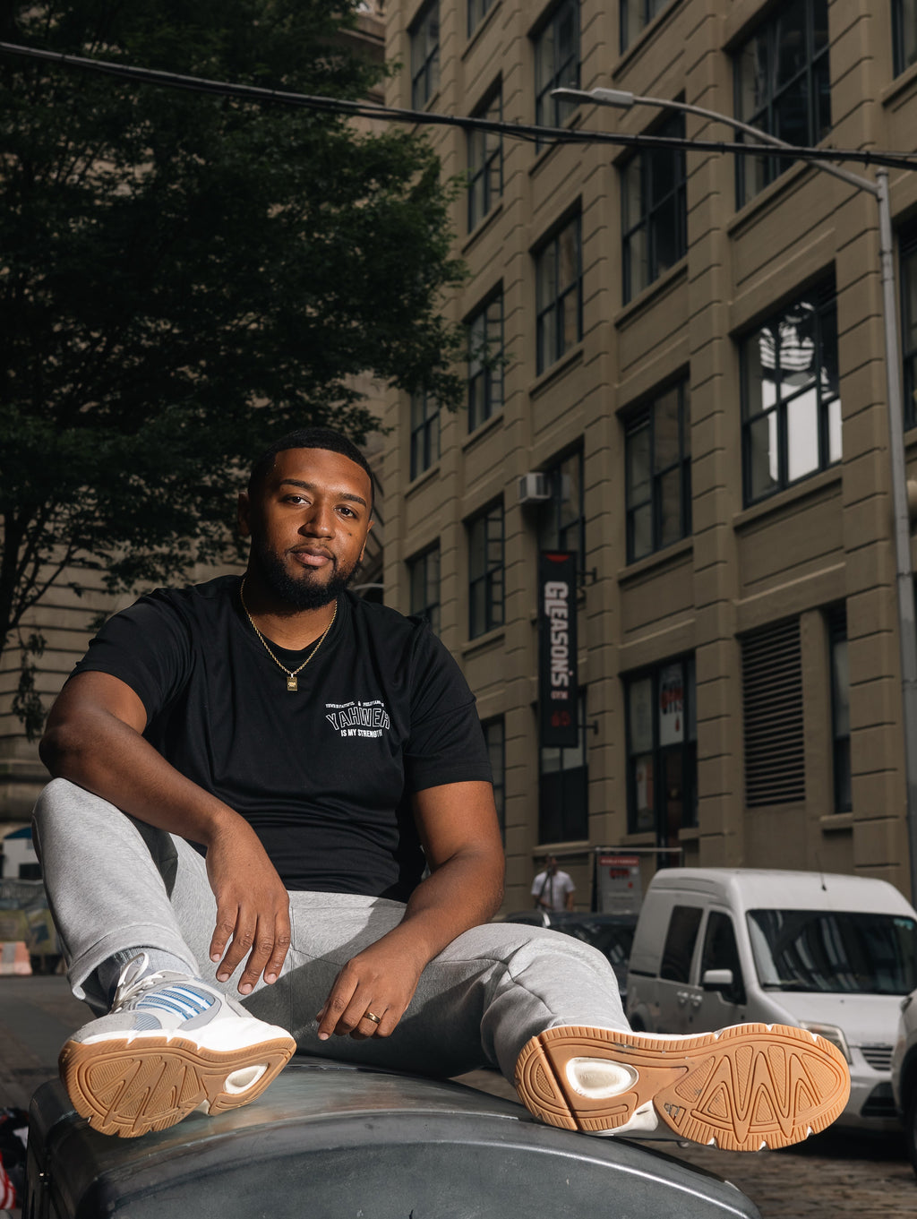 Yahweh is my Strength Moisture - Absorbing Tee