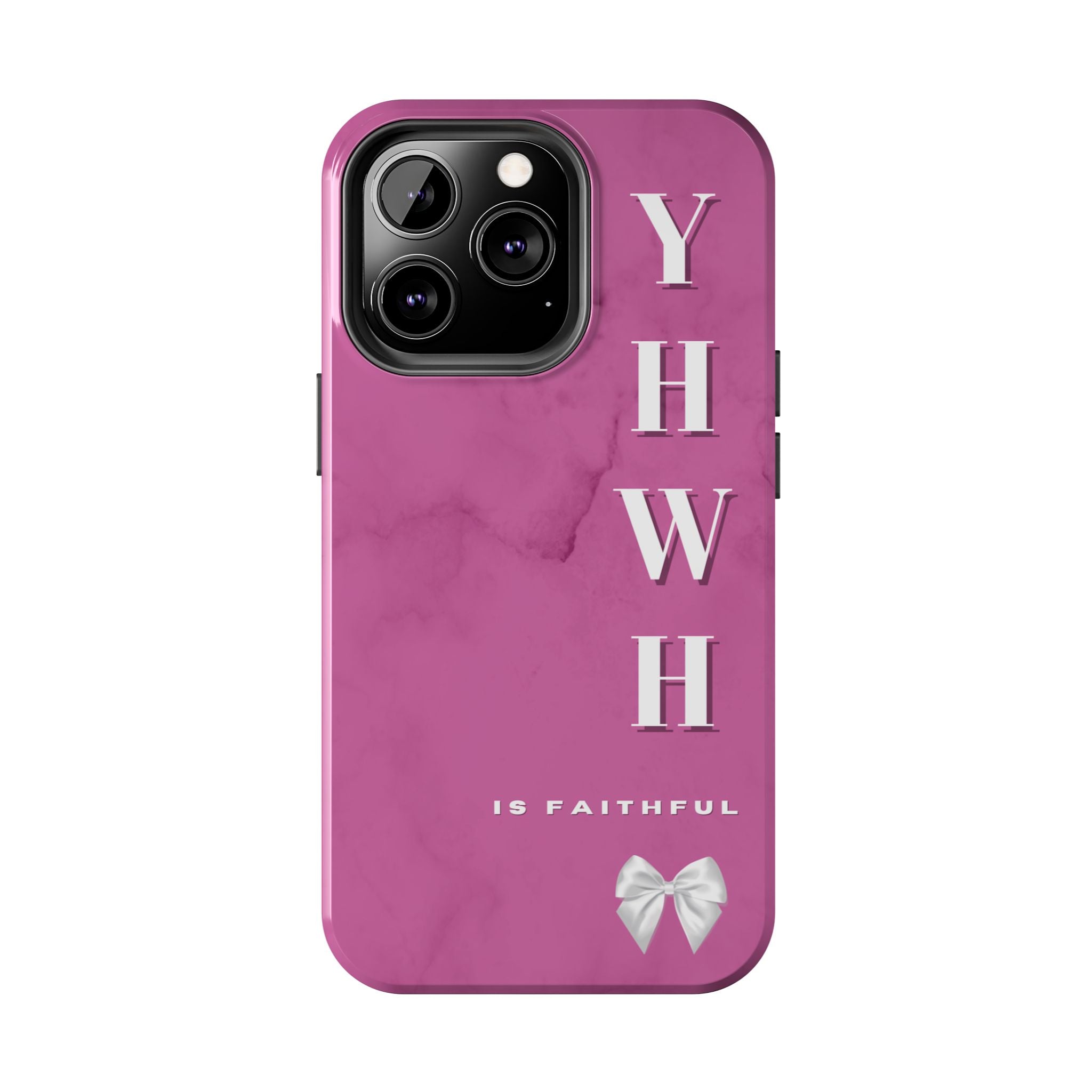 The Pink Yahweh is Faithful Phone Case (Non-MagSafe)