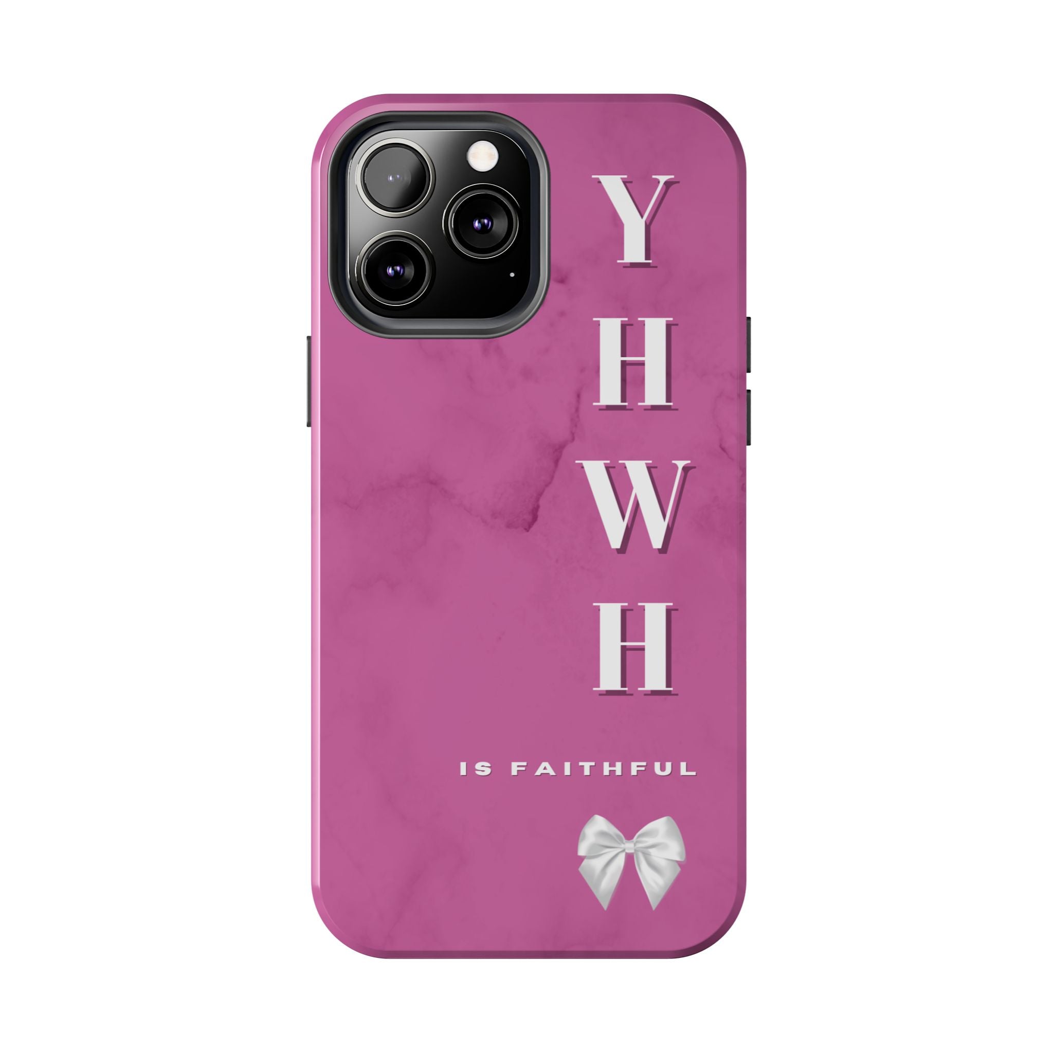 The Pink Yahweh is Faithful Phone Case (Non-MagSafe)
