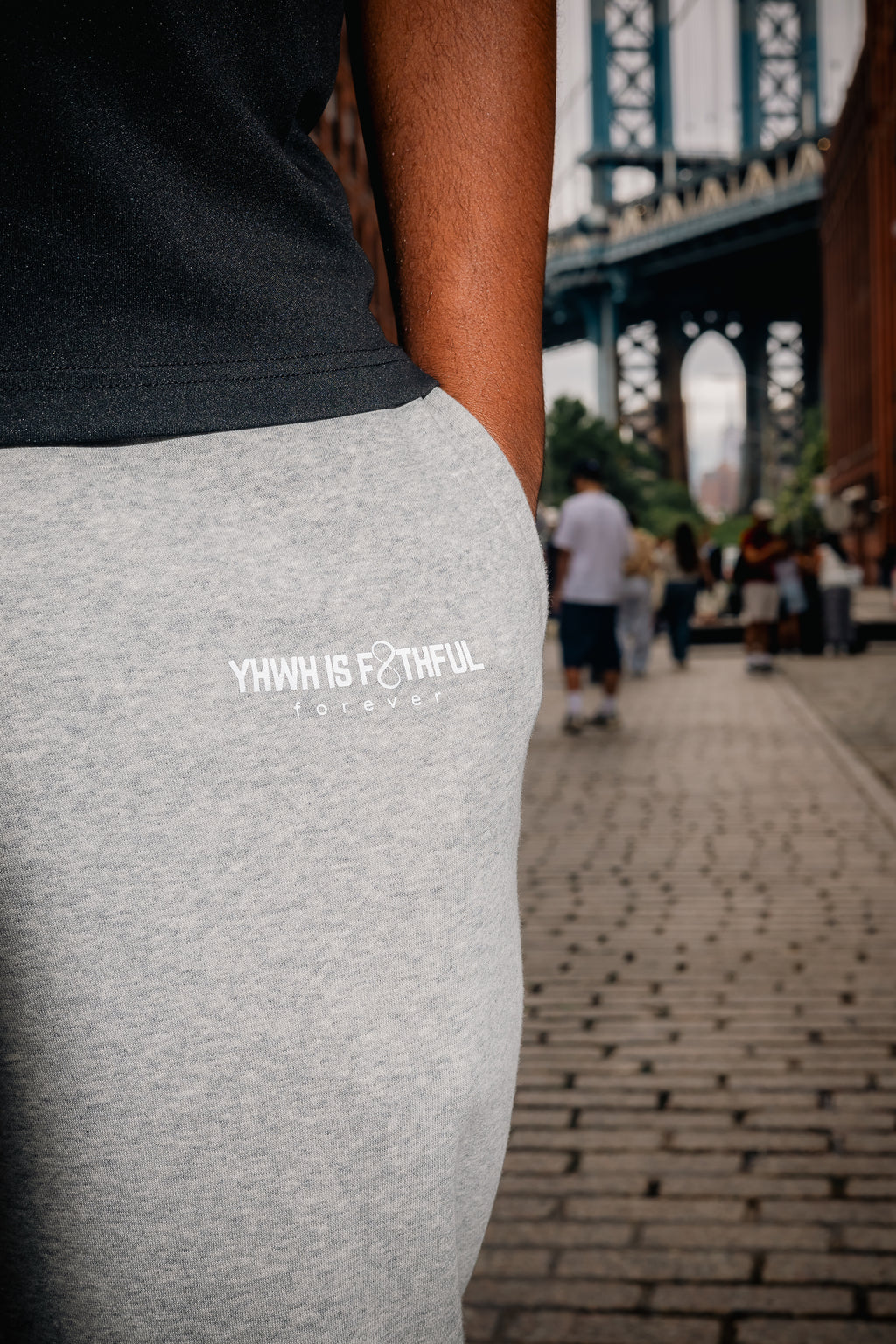 YHWH is Faithful Branded Joggers