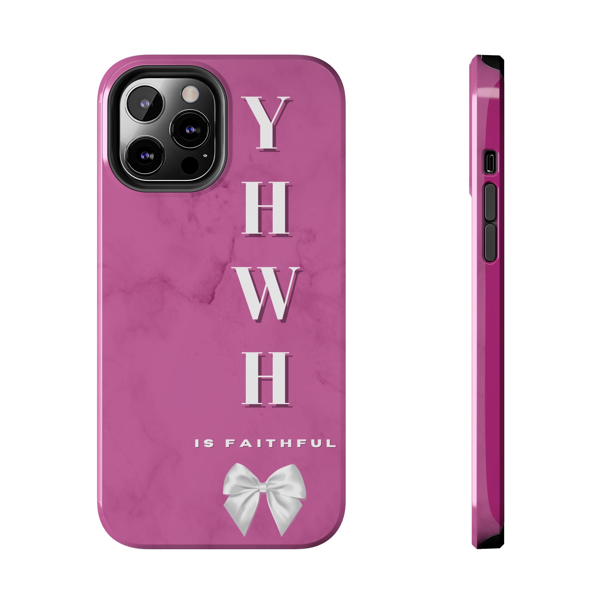 The Pink Yahweh is Faithful Phone Case (Non-MagSafe)