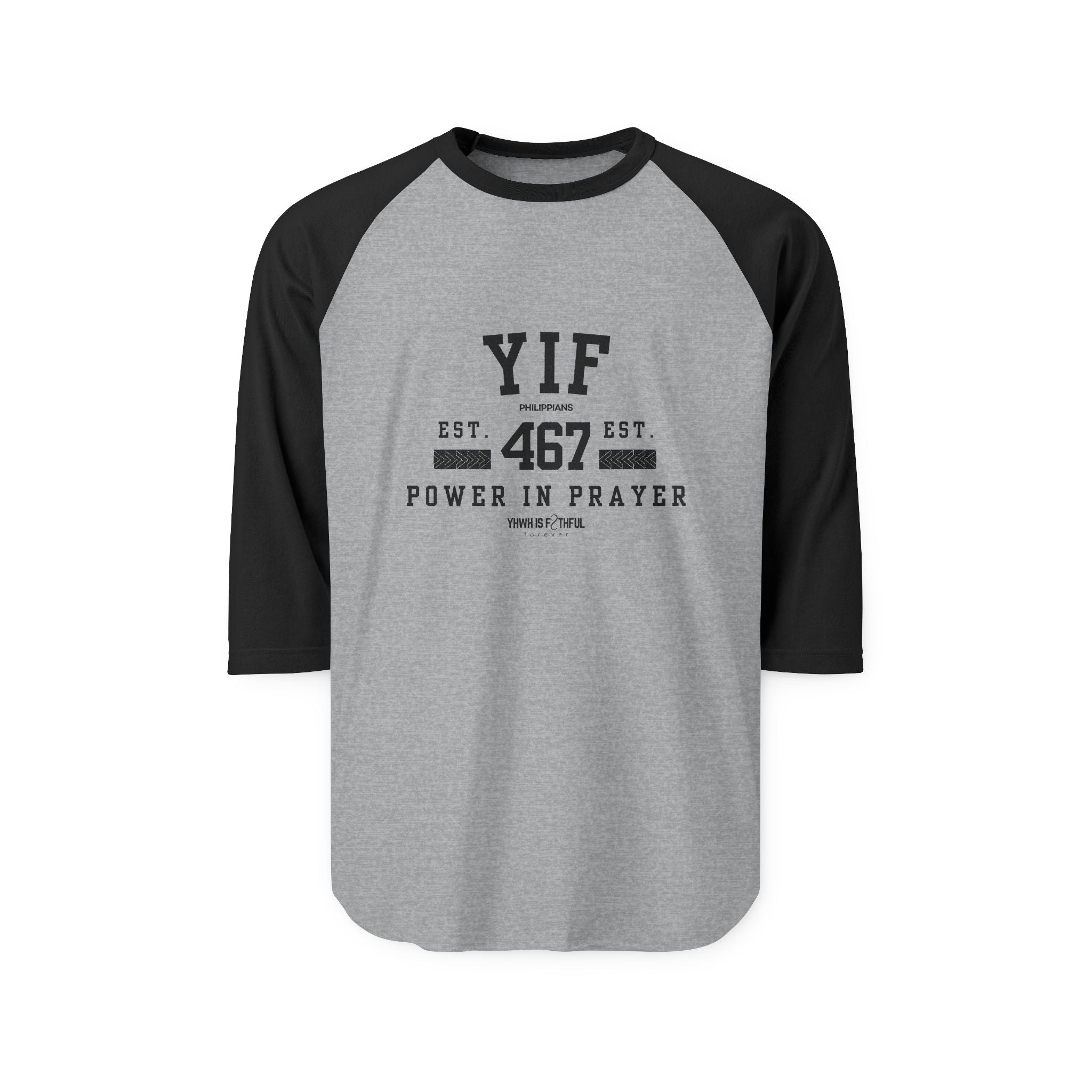 Power in Prayer Raglan Shirt