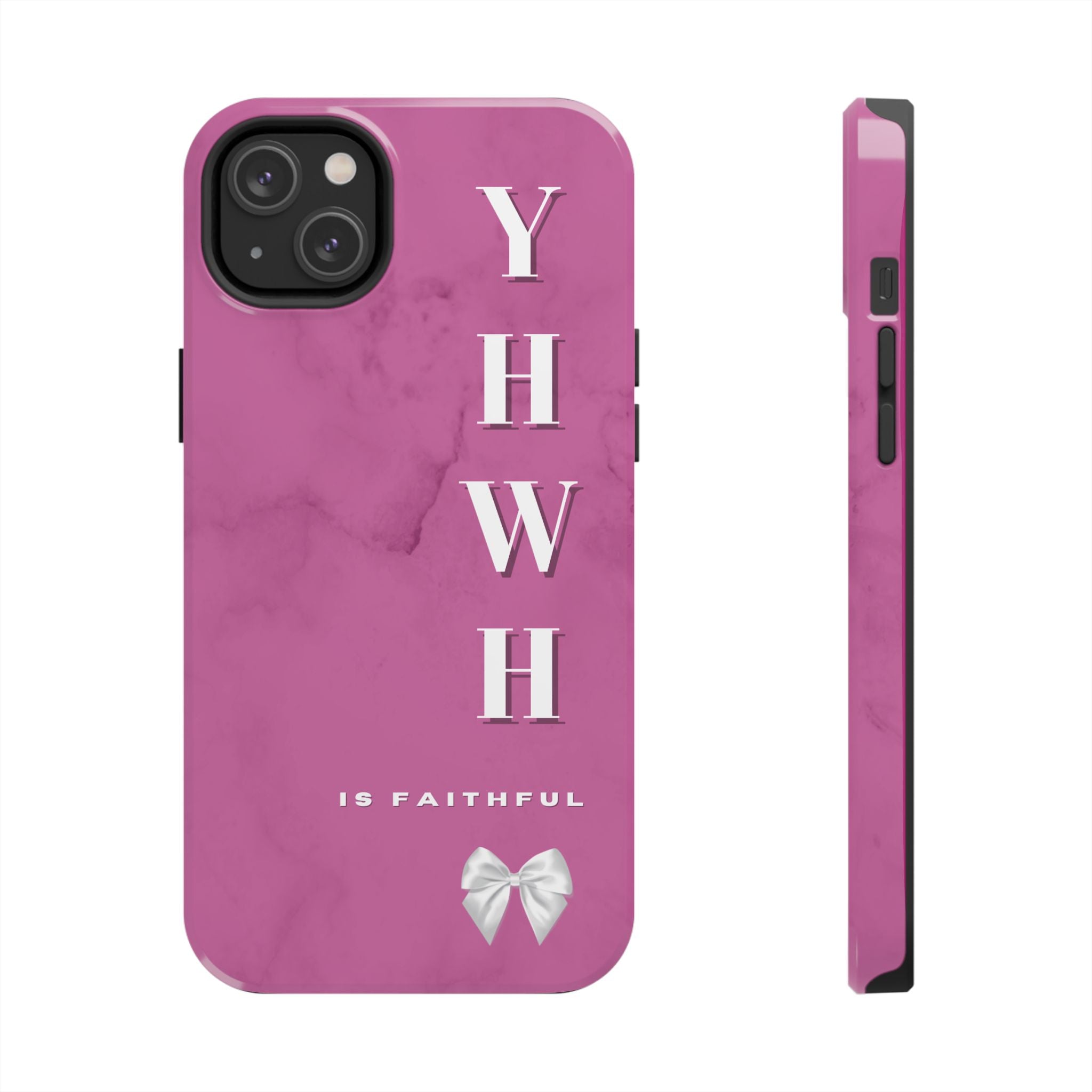 The Pink Yahweh is Faithful Phone Case (Non-MagSafe)