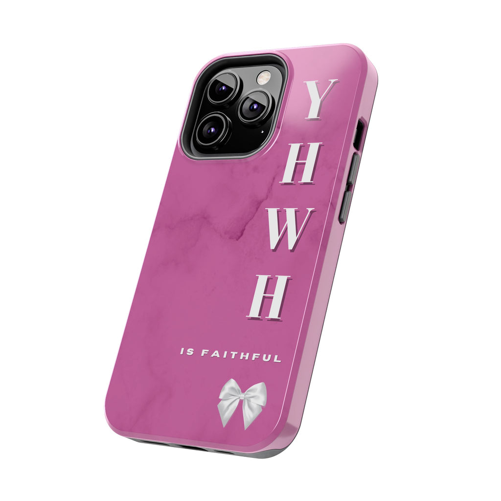 The Pink Yahweh is Faithful Phone Case (Non-MagSafe)