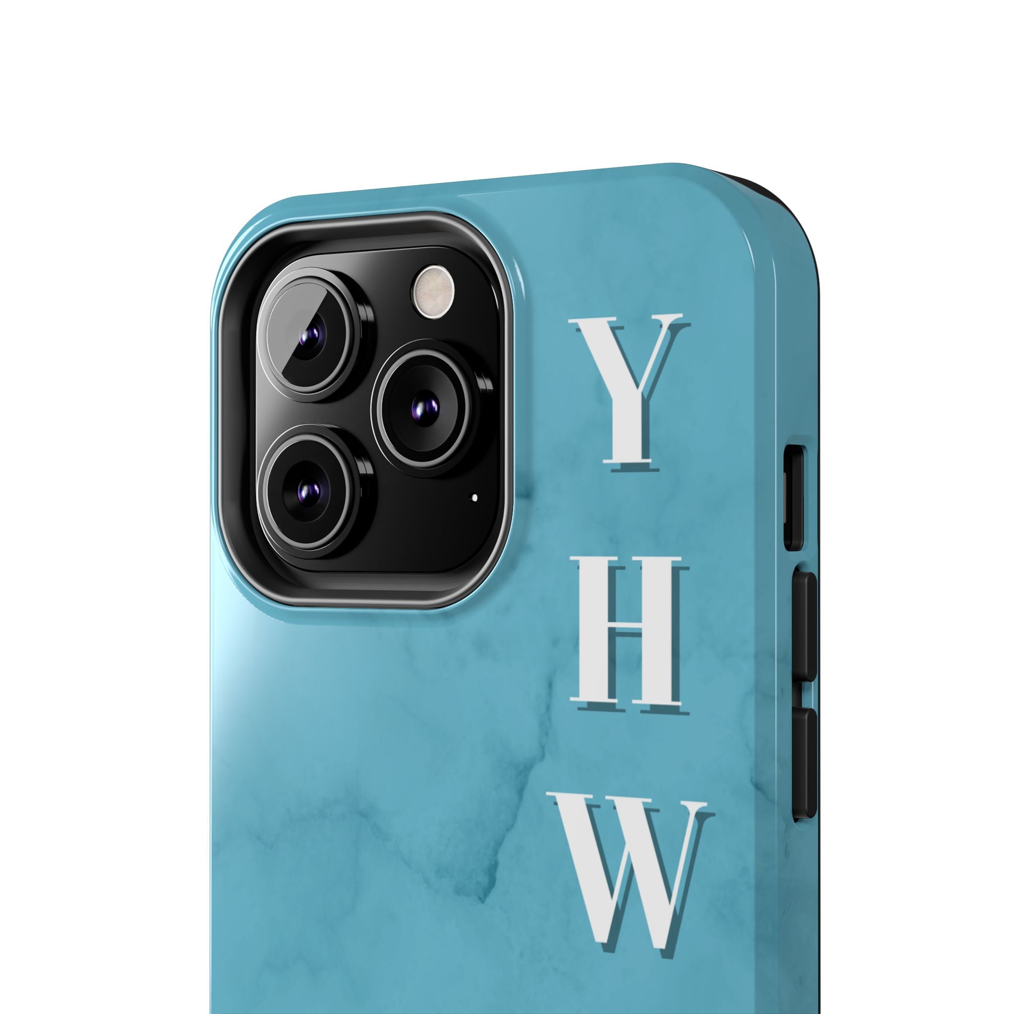 The Turquoise Yahweh is Faithful Phone Case (Non-MagSafe)