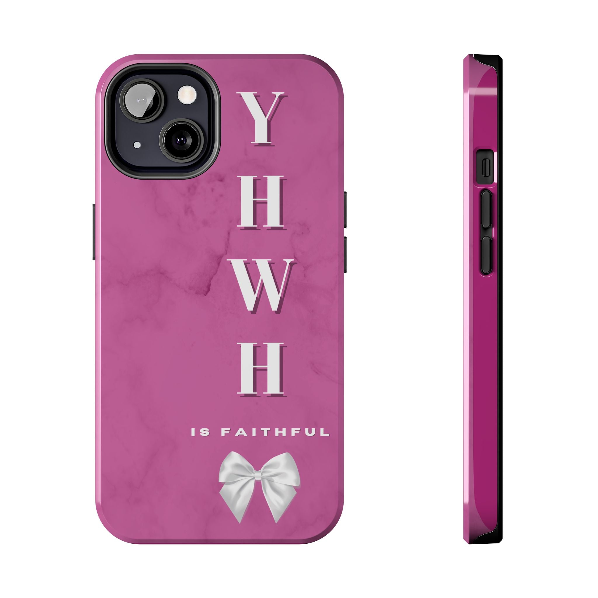The Pink Yahweh is Faithful Phone Case (Non-MagSafe)