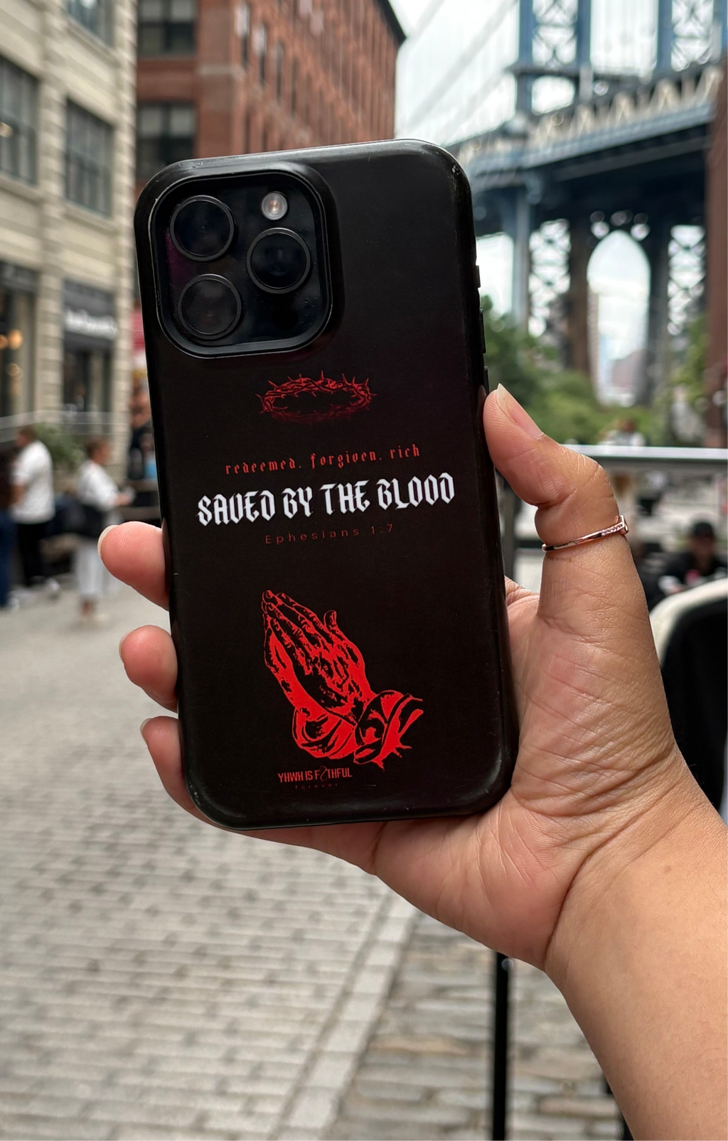 Saved by the Blood Phone Case