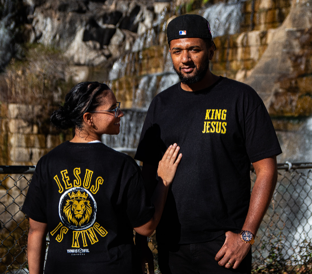 King Jesus T-Shirt – Lion of Judah