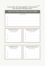 30 Day Journal: Lock in with Yahweh