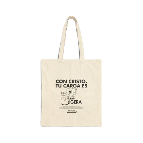 Bolsa de Mano – Con Cristo, Tu Carga Es Ligera