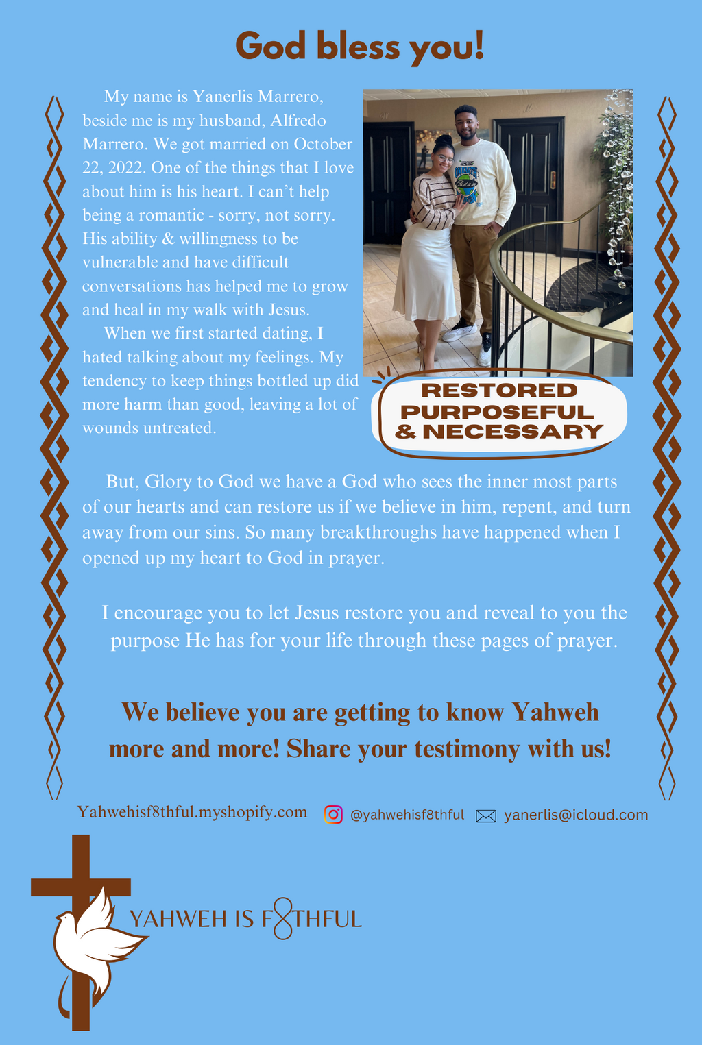 Prayer Journal for Men: A Redeemed Man of God: Restored, Purposeful, and Necessary