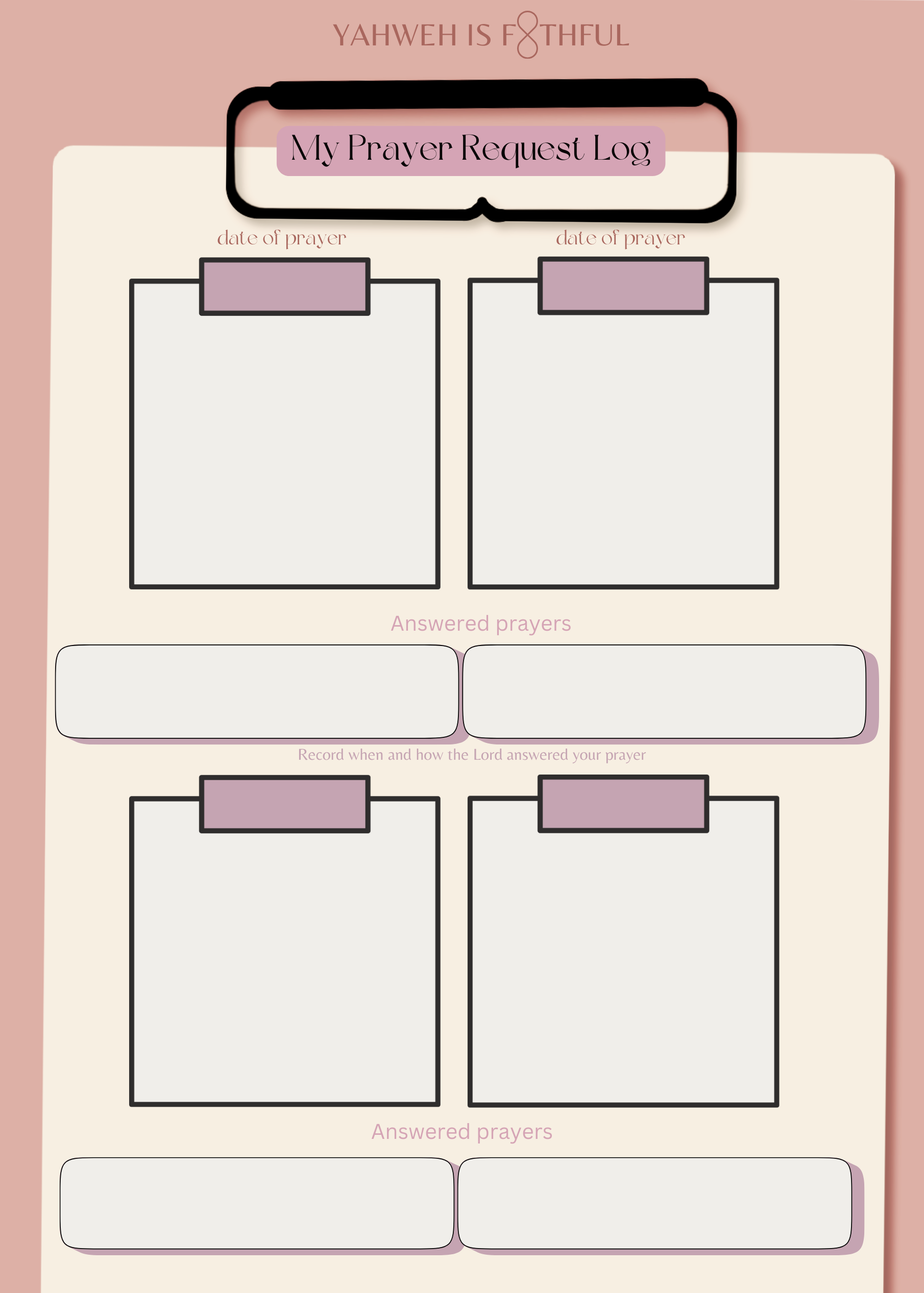 My Prayer Journal: Daughter of the Most High