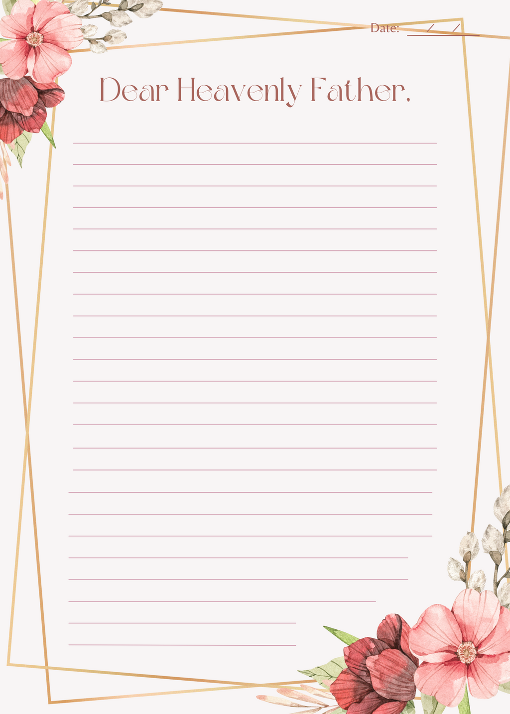 My Prayer Journal: Daughter of the Most High