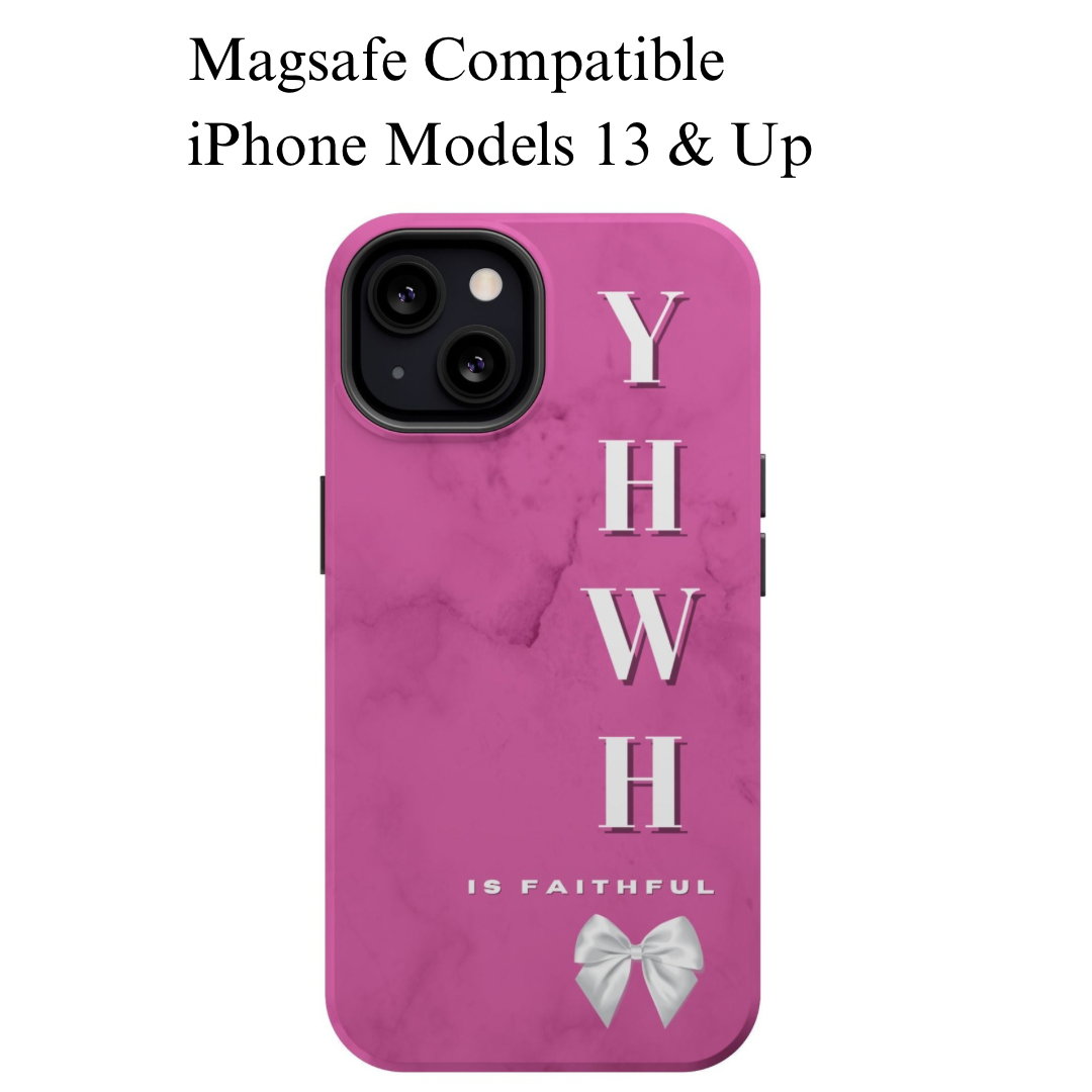 The Pink Yahweh is Faithful Phone Case (MagSafe)