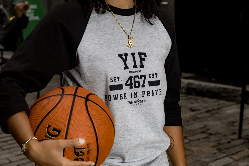 Power in Prayer Raglan Shirt