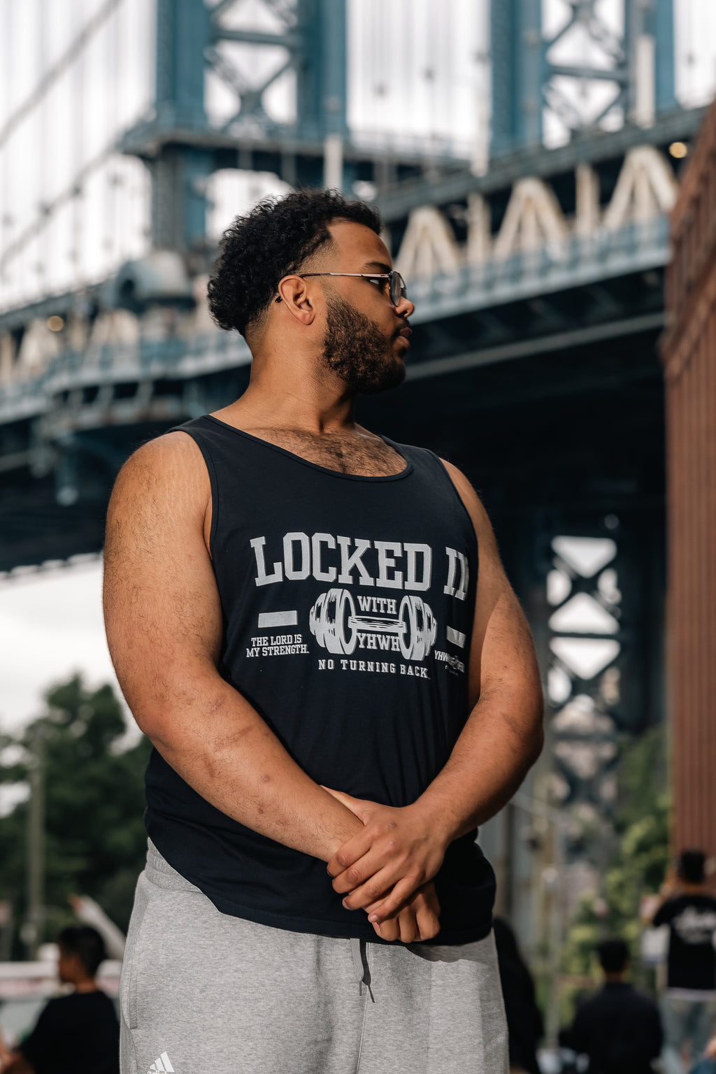Locked in with Yahweh Official Tank Top